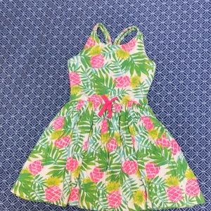 Tommy banana neon pineapple dress